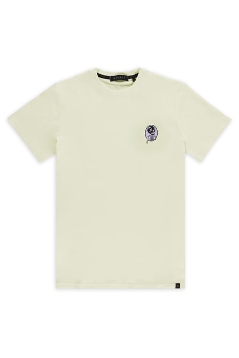 SKULL PORTRAIT TEE AQUA 1