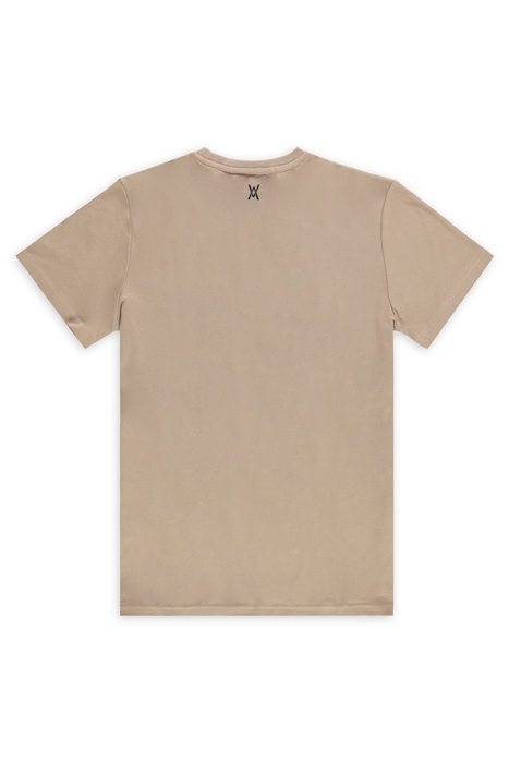 LEATHER TEE TAUPE 2