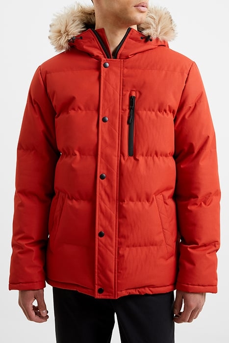 A PARKA ROW MID ORANGE 1