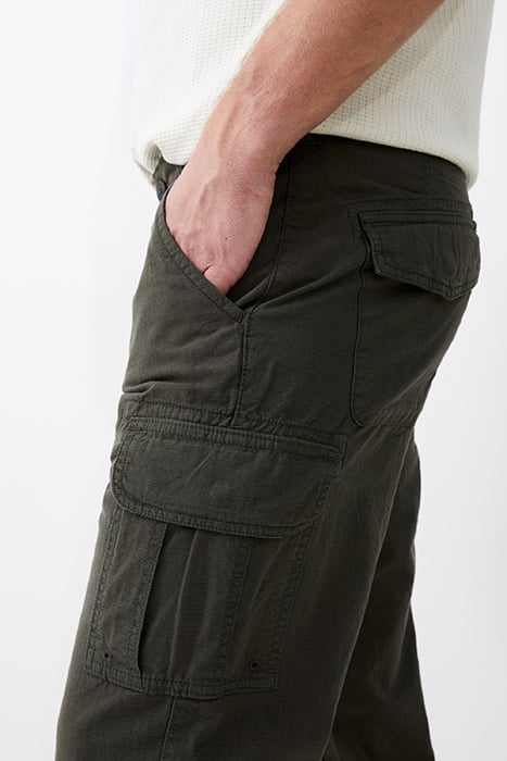 RIPSTOP CARGO TROUSERS GREEN 4