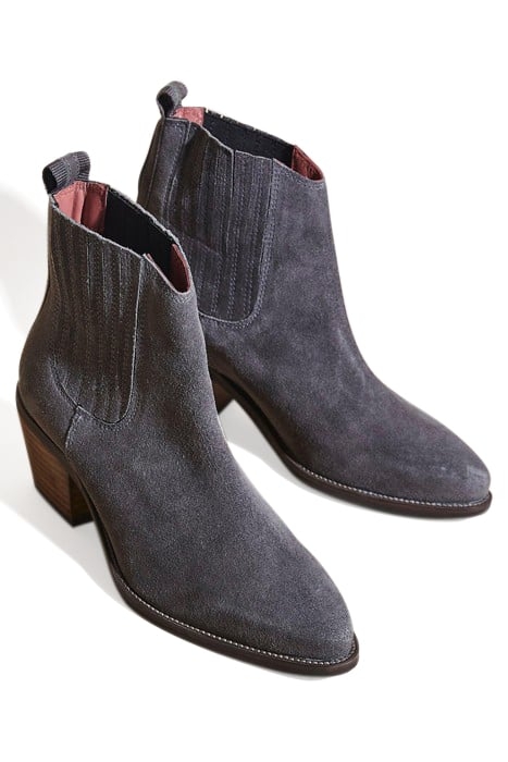 CHERRY WESTERN ANKLE BOOT MID GREY 2