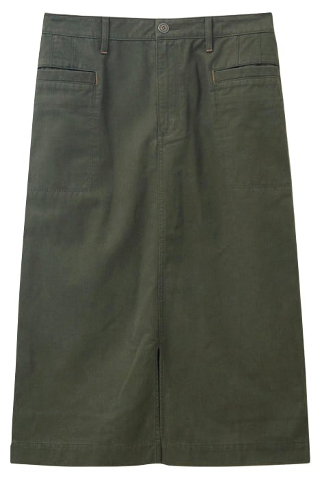 PENNY MIDI SKIRT MID GREEN 3