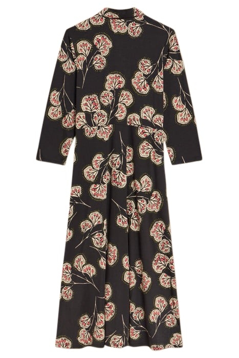 RUA JERSEY SHIRT DRESS GREY PRINT 3