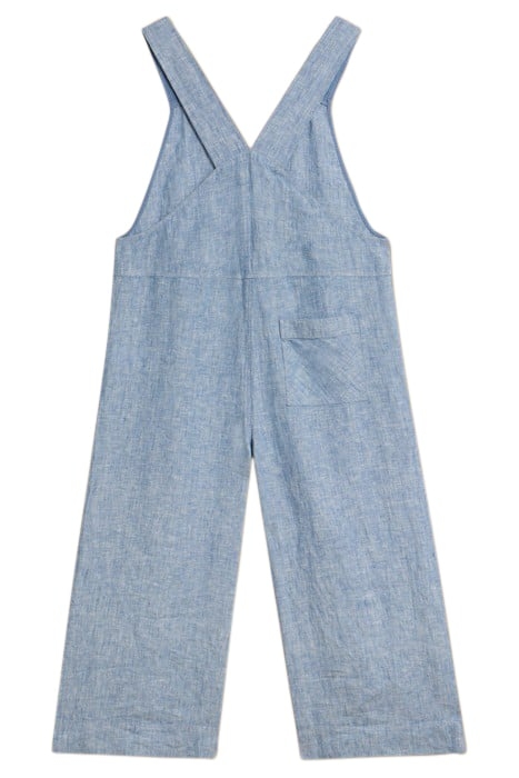 VIOLA LINEN DUNGAREE CHAMBRAY BLUE 2