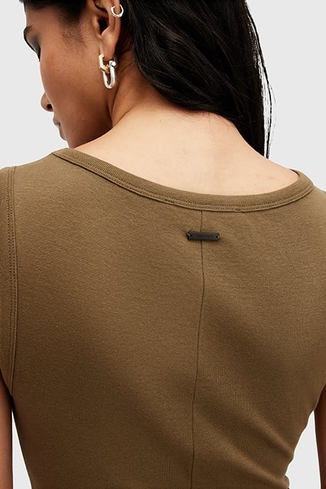 KATARINA DRESS OLIVE GREEN 6