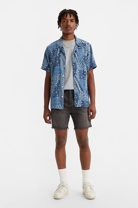 501 DENIM SHORT GREY 1