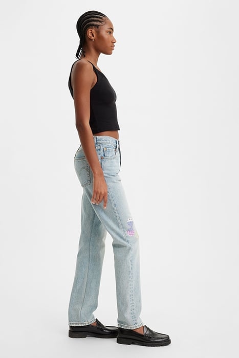 501 STRAIGHT JEANS BLUE 5