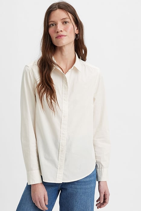 THE BUTTON-DOWN SHIRT BEIGE 5