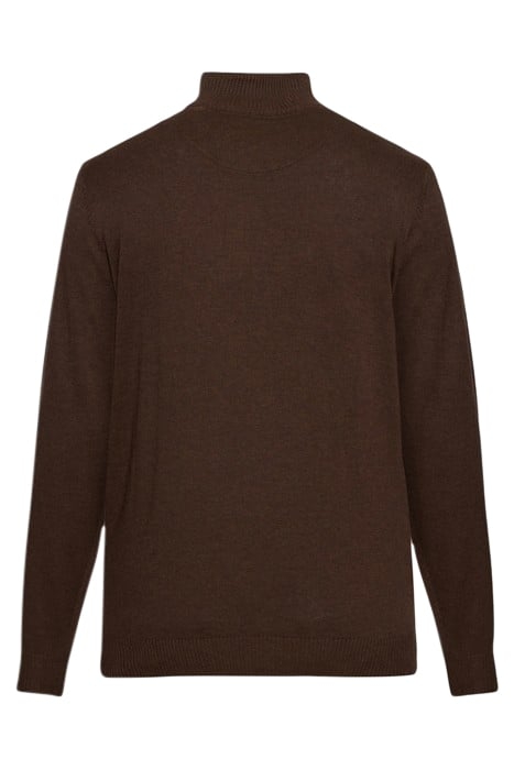 KLAUSSI HALFZIP + CHOCOLAT BROWN MELANGE 5