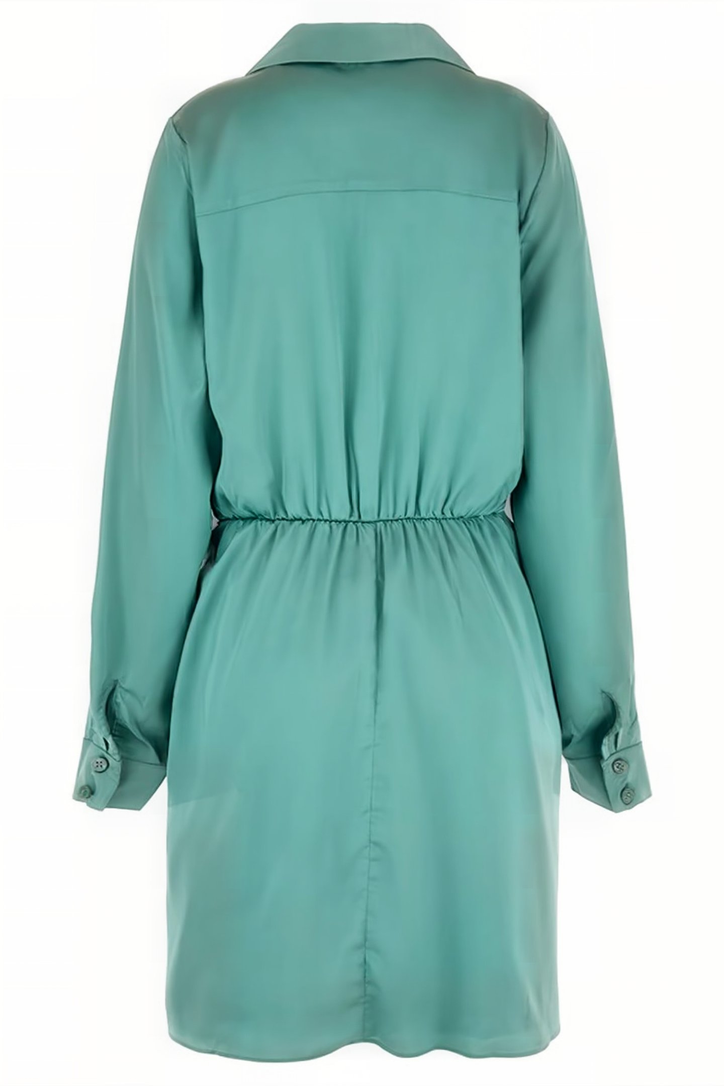 GUESS ECO ES LS ALYA DRESS VITAL GREEN 4
