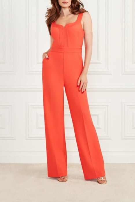 ANDREA JUMPSUIT VIVACIOUS CORAL 1