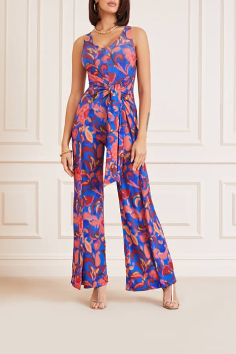 MARCIANO BY GUESS CALLA JUMPSUIT BETTY BLUE PRINT 1
