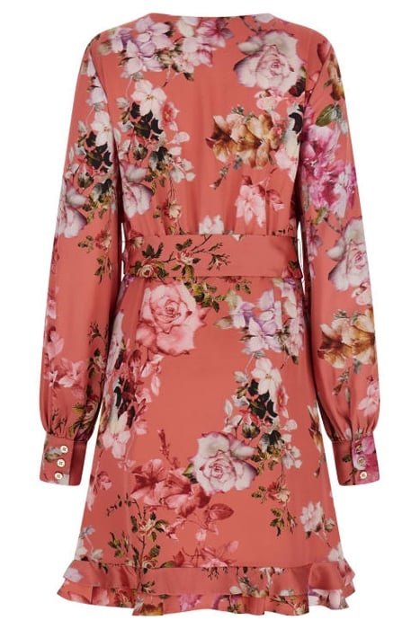 ERIKA DRESS ETHEREAL ROSES PINK 2