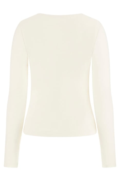 CHRISTY KNIT TOP PALE BLOUSE PEARL 4