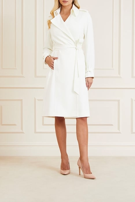 ASHLEY TRENCH PALE PEARL 1