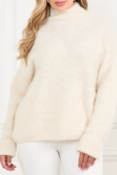 TANYA PULLOVER SWEAT PALE PEARL 5