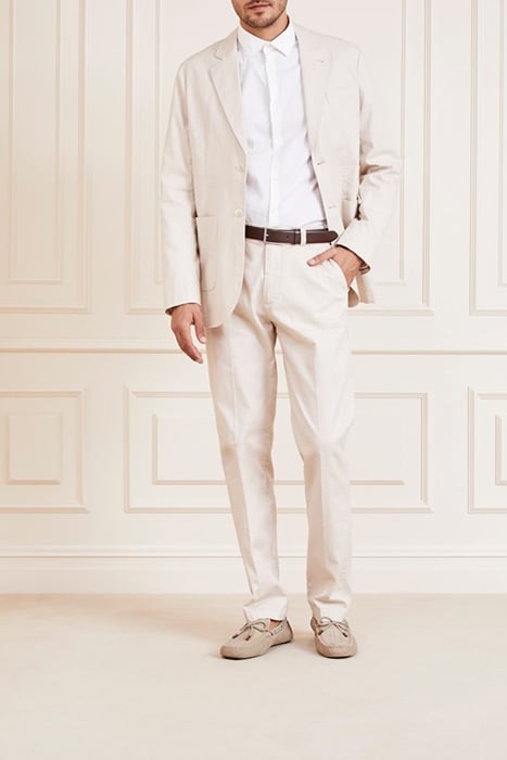 BEN URBAN CHINO NEUTRAL SUIT PANT MILK 3