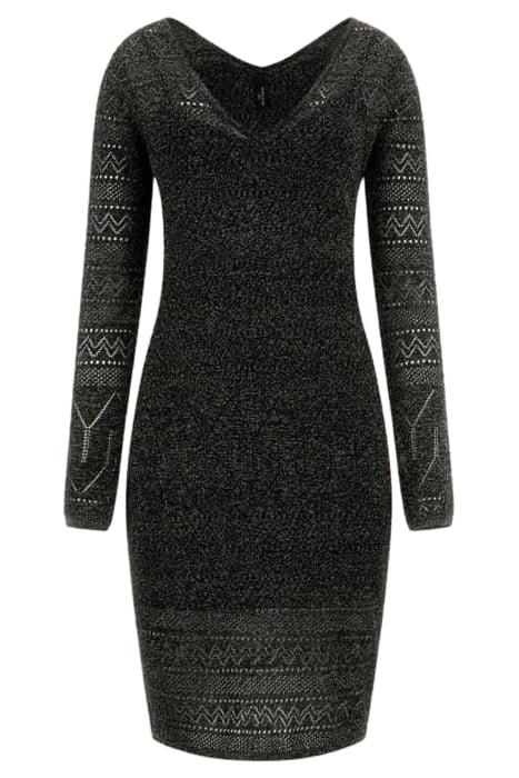 MARCIANO BY GUESS HYDRA TUNIC SHORT DR JET BLACK 4