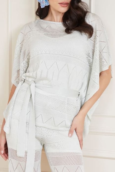 HYDRA TOP KIMONO SWT PALE PEARL 5