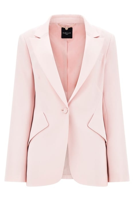 MARCIANO BY GUESS BRIONA BLAZER BLUSH COTTON 4