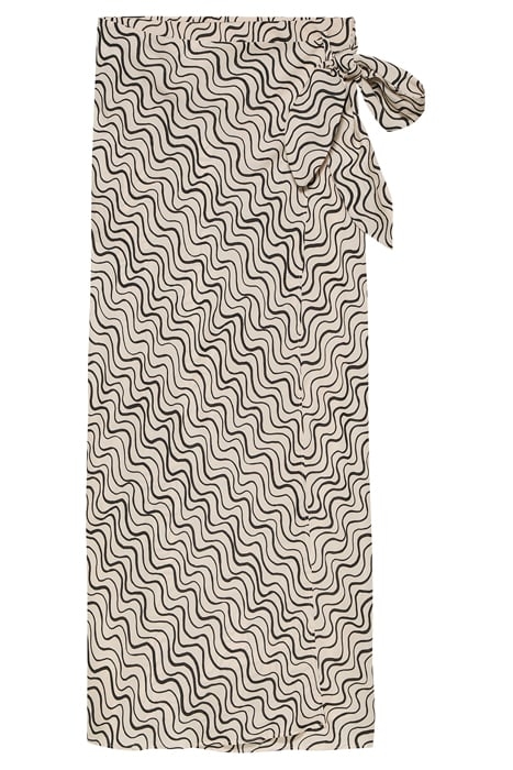 DRAPPED WRAP SKIRT VANILLA CREAM 4