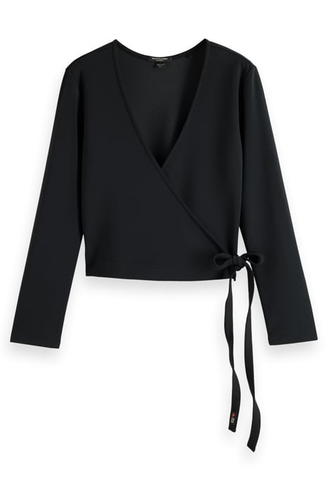 WRAP CARDIGAN BLACK 4