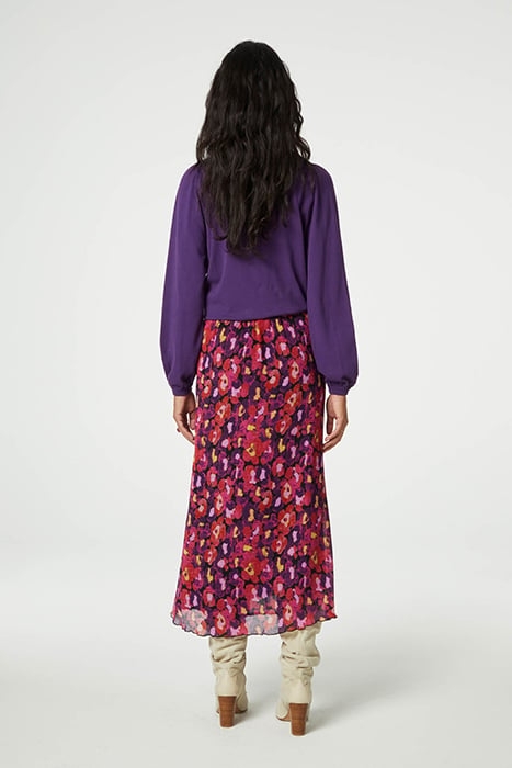 PIPPA SKIRT SUNSET ORANGE/BLACK 2