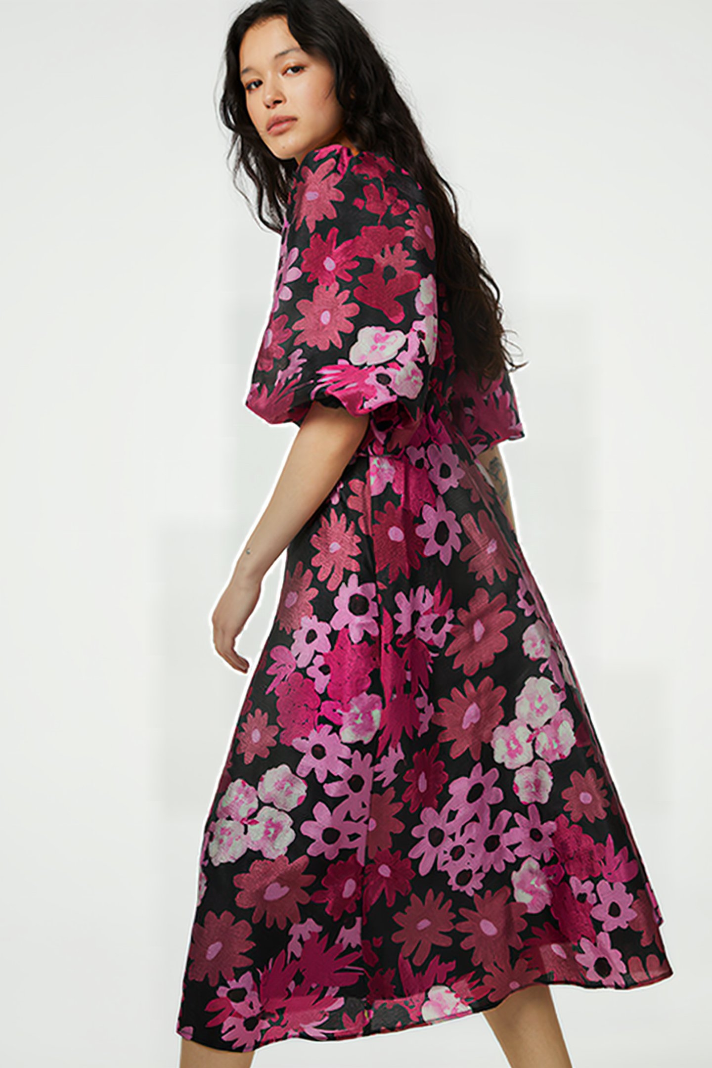 ANNIE DRESS DIRTY PINK/CHEEKY CH 4