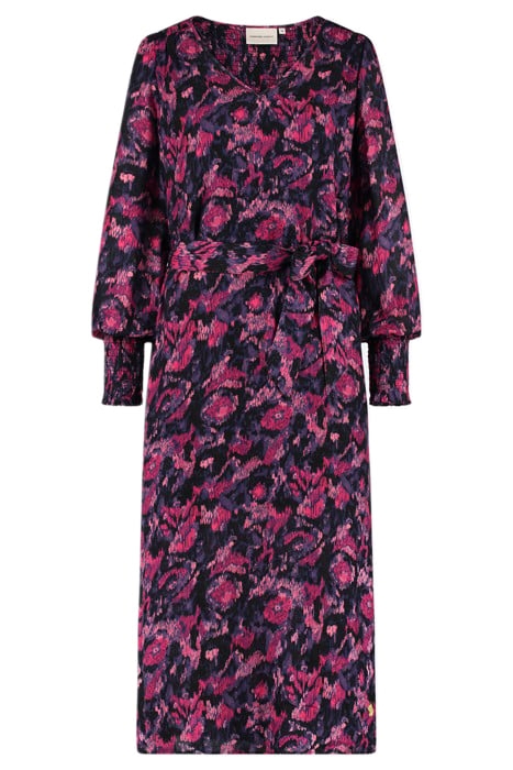 BREE DRESS BLACK/DIRTY PINK 3