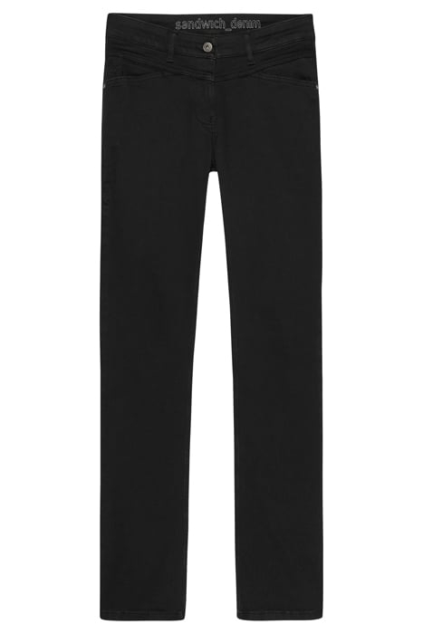 TROUSER WOVEN LONG 24001854 BLACK 4