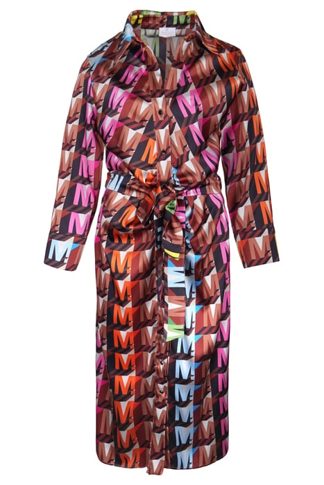 DRESS SCANDICCI GRAPHIC LOGOMANIA 1