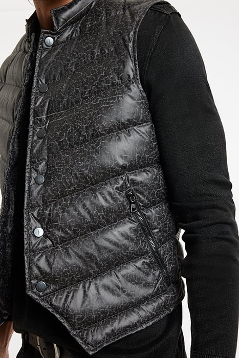 SNAP DOWN CLOSURE VEST SEAL GREY 3