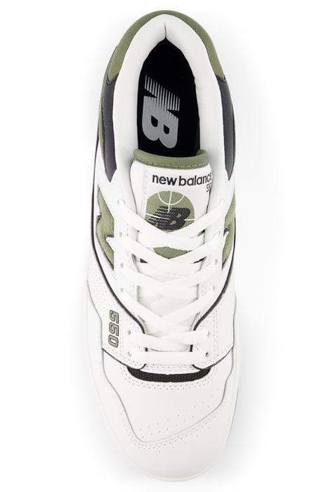 BB550DOB SNEAKERS IN WHITE & GREEN 3