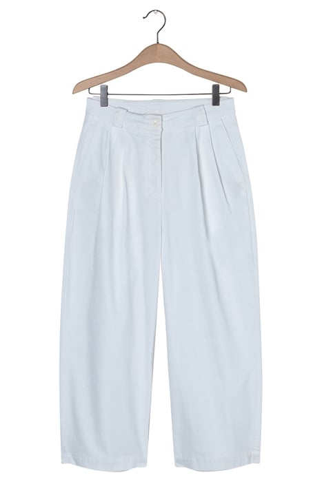 WIDE CHINO TROUSERS NACRE 4