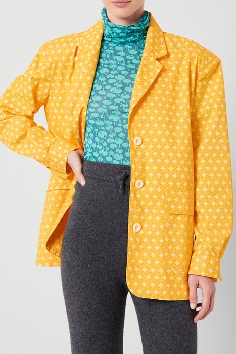 LOOSE MID-LENGTH BUTTONED BLAZER ELIANE 1