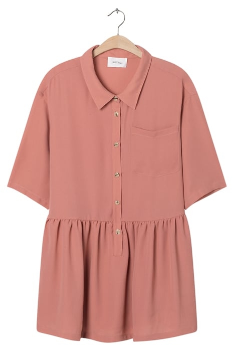 LOOSE MINI DRESS PAMPLEMOUSSE 4