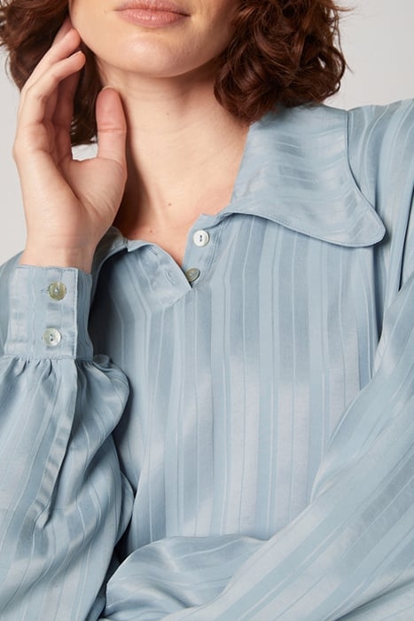 LS SHORT A DRESS BLEU CIEL 5