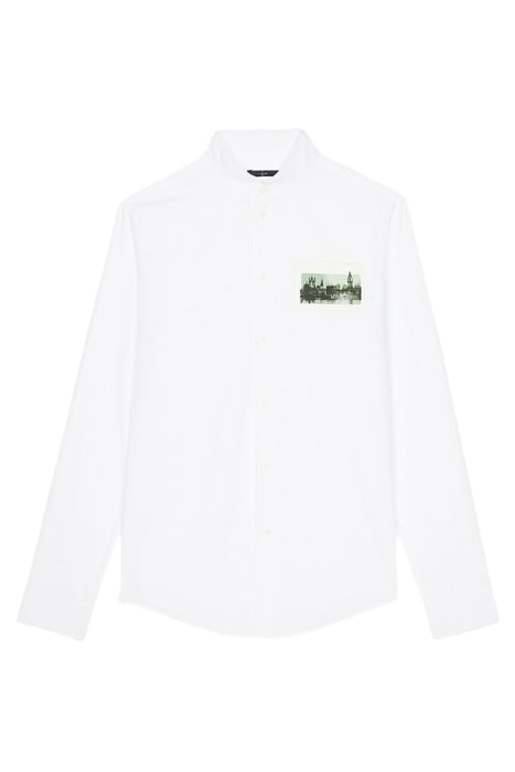 RONAN CASUAL SHIRT IN WHITE 4