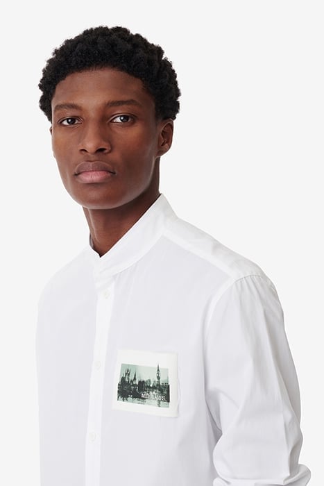 RONAN CASUAL SHIRT IN WHITE 5