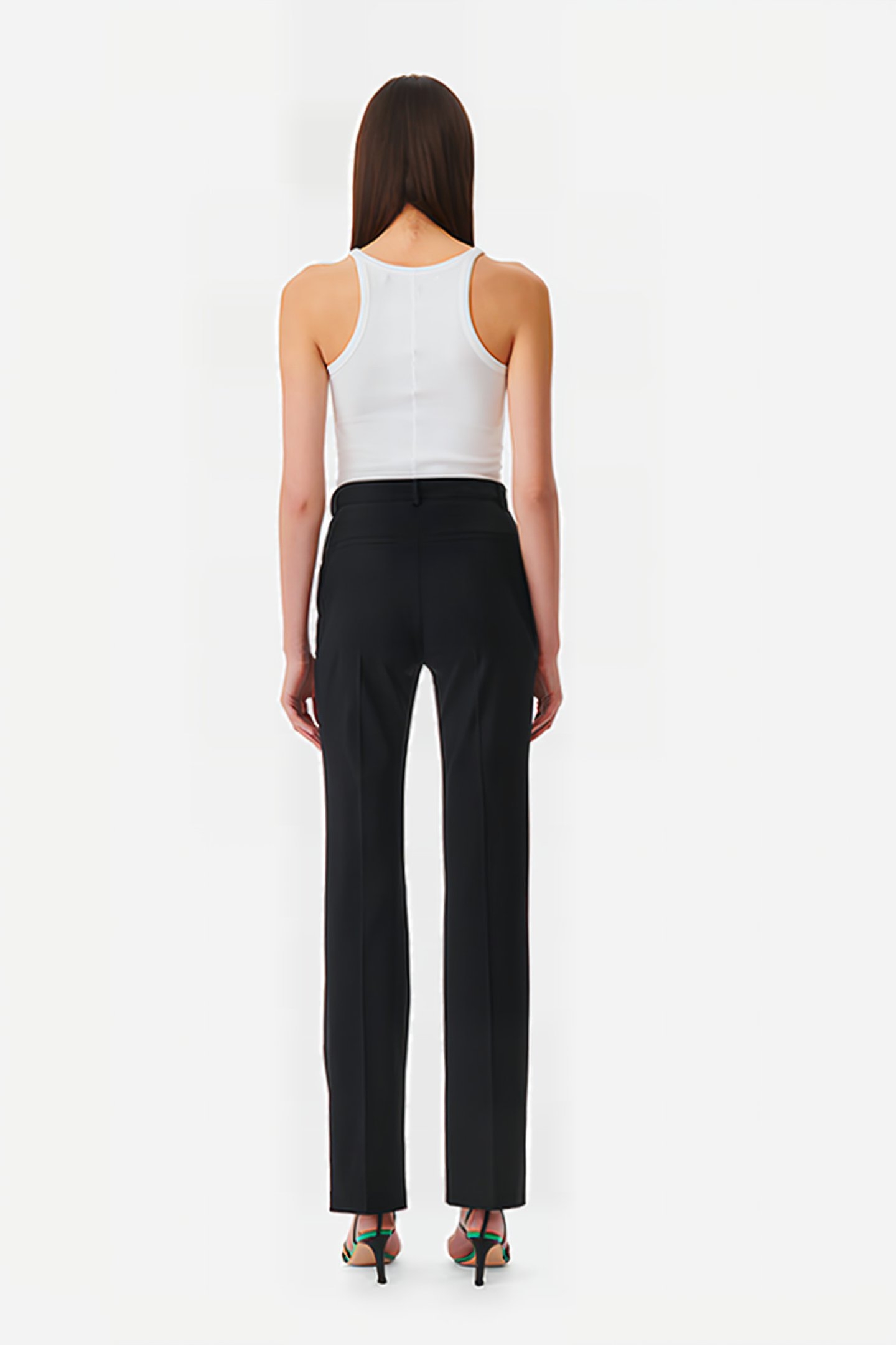 BALER WIDE-LEG & FLARED PANT IN BLACK 2