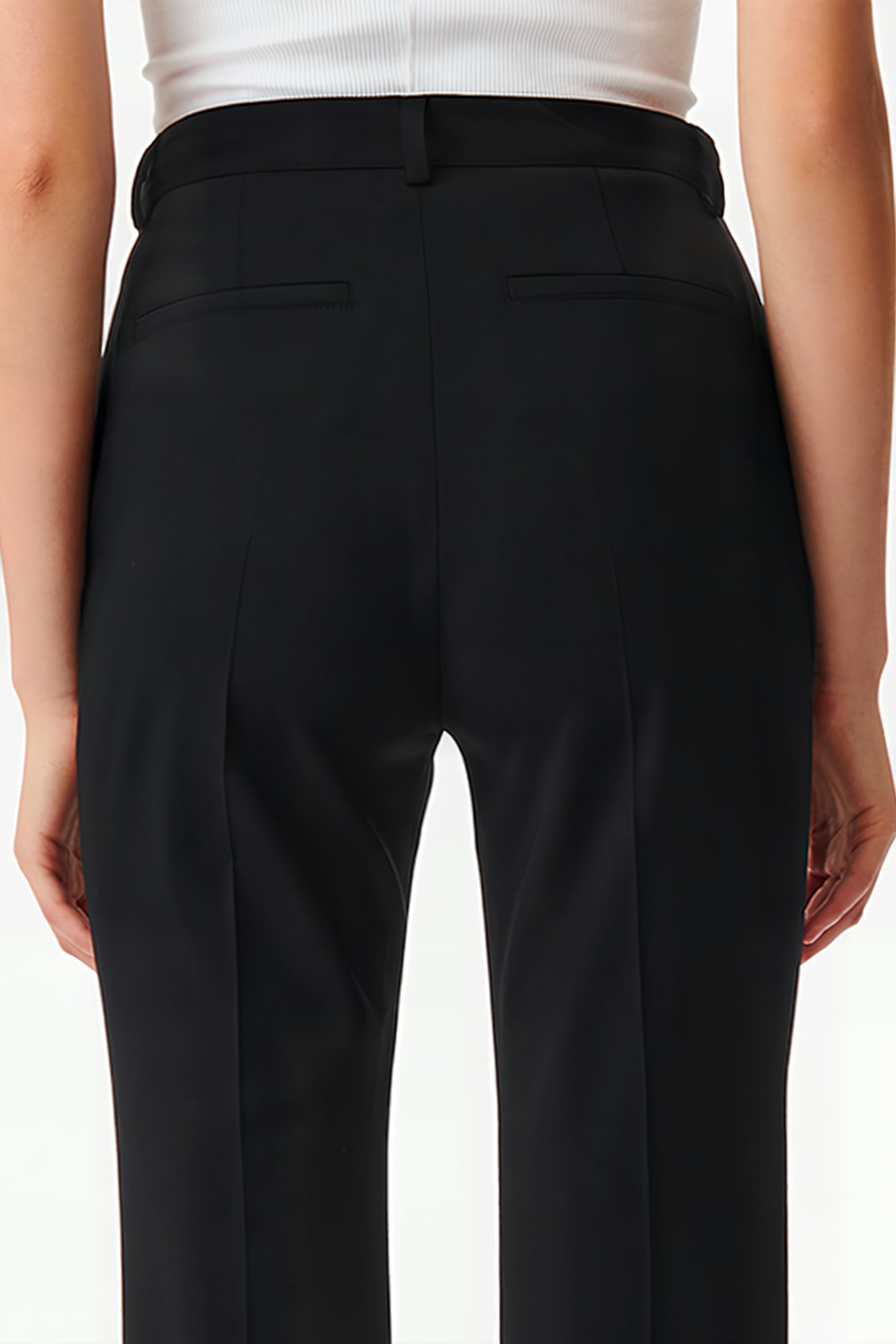 BALER WIDE-LEG & FLARED PANT IN BLACK 5