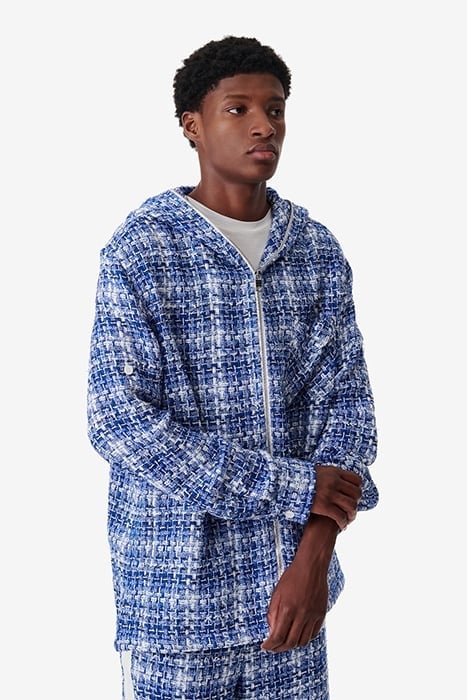 ALONIE LIGHT JACKET IN BLUE/WHITE 1