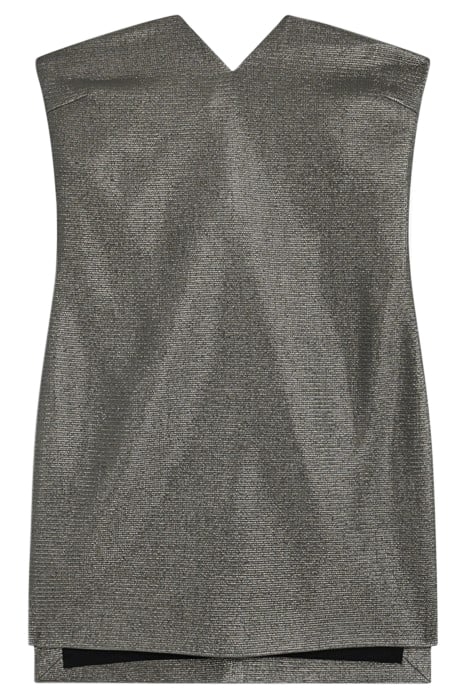 RAYEN DRESS IN DARK KHAKI/KHAKI 4