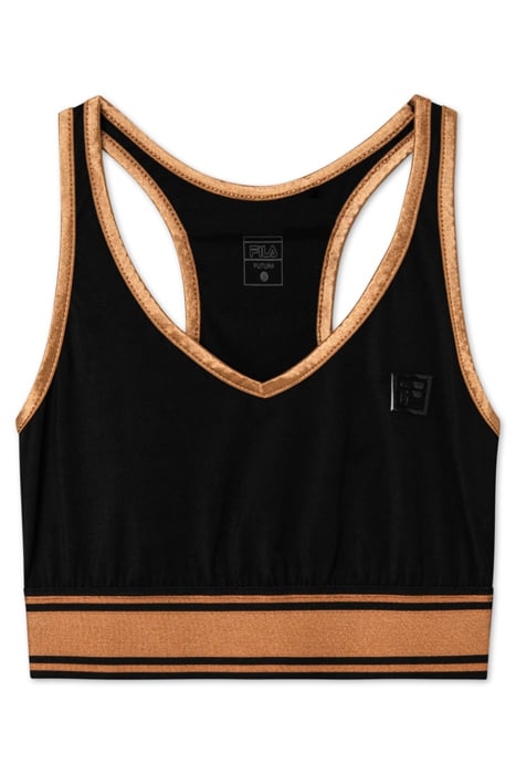 NEREA RACER BRA TOP BLACK 1