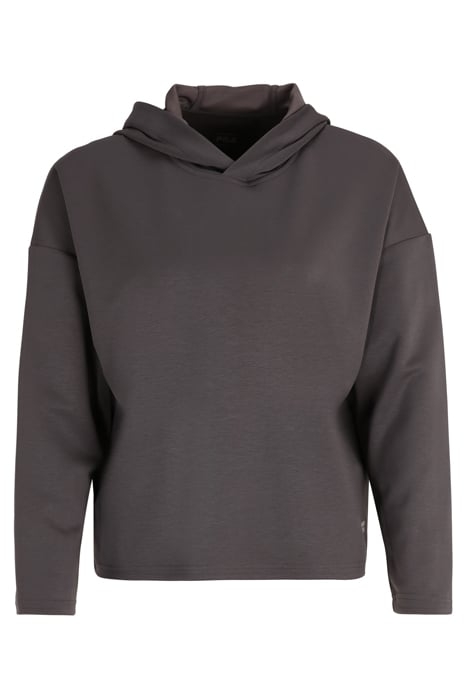 CRIVITZ CROPPED HOODY IRON GATE 1