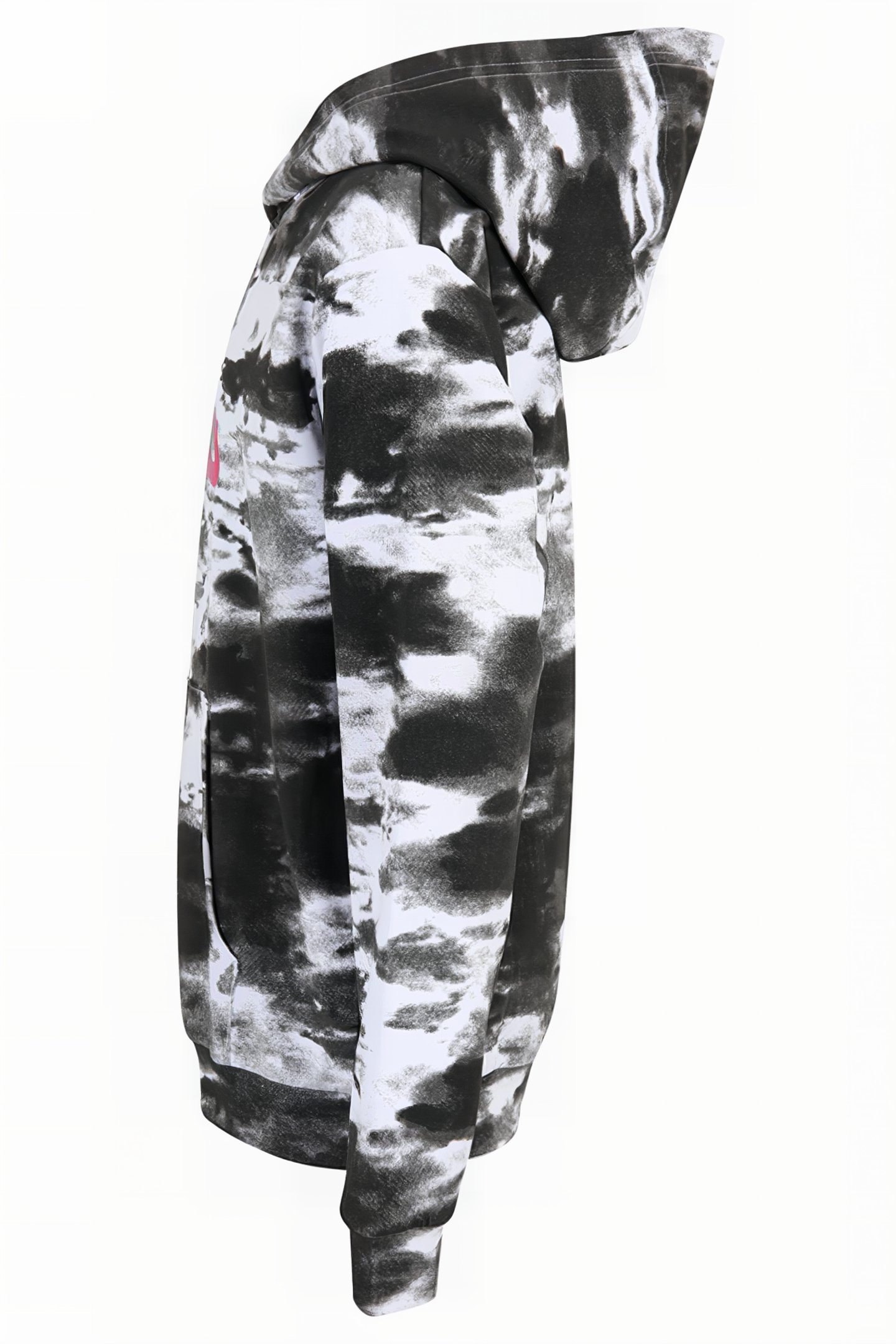 SECK CLASSIC LOGO HOODY BLACK SMOKE AOP 3