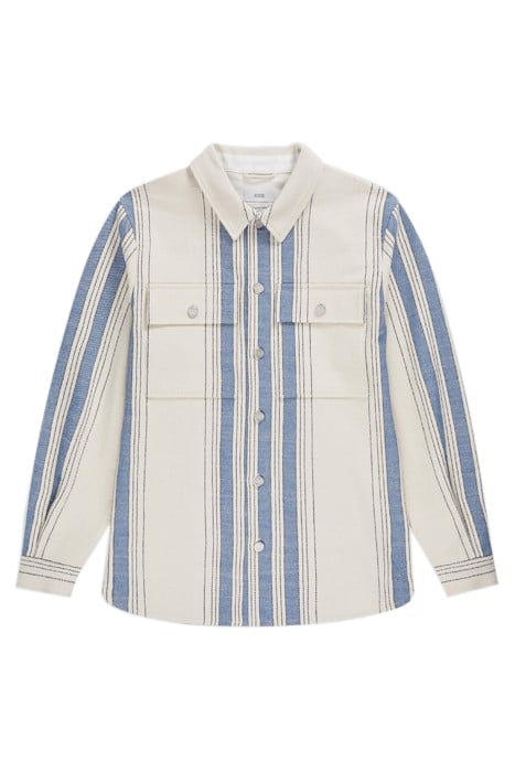 UTILITY SHIRT W/ ELBOW PATCHES SHIRTS & BLOUSES ECRU 4