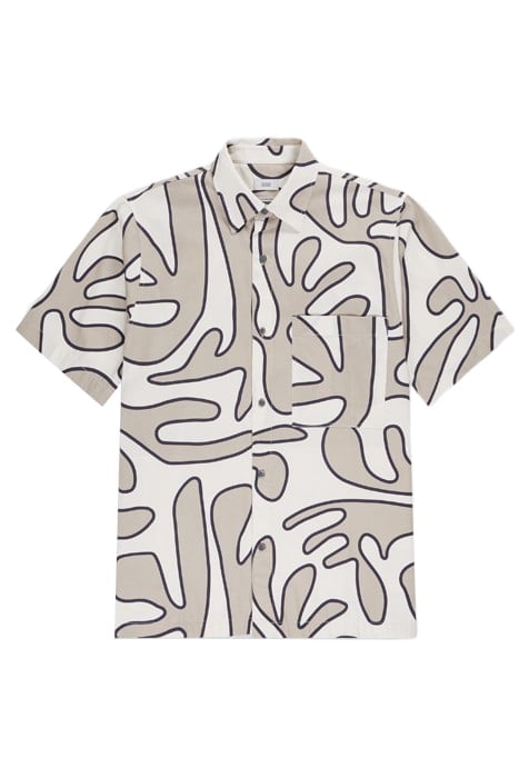 SHORTSLEEVE SHIRT SHIRTS & BLOUSES ECRU 4