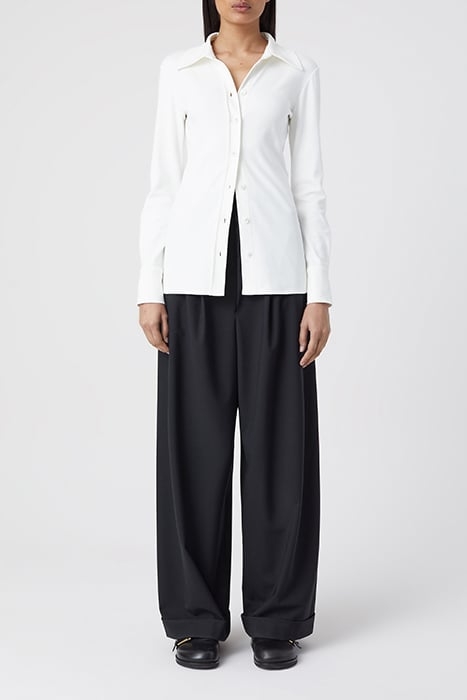 WAISTED BLOUSE SHIRTS & BLOUSES IVORY 3