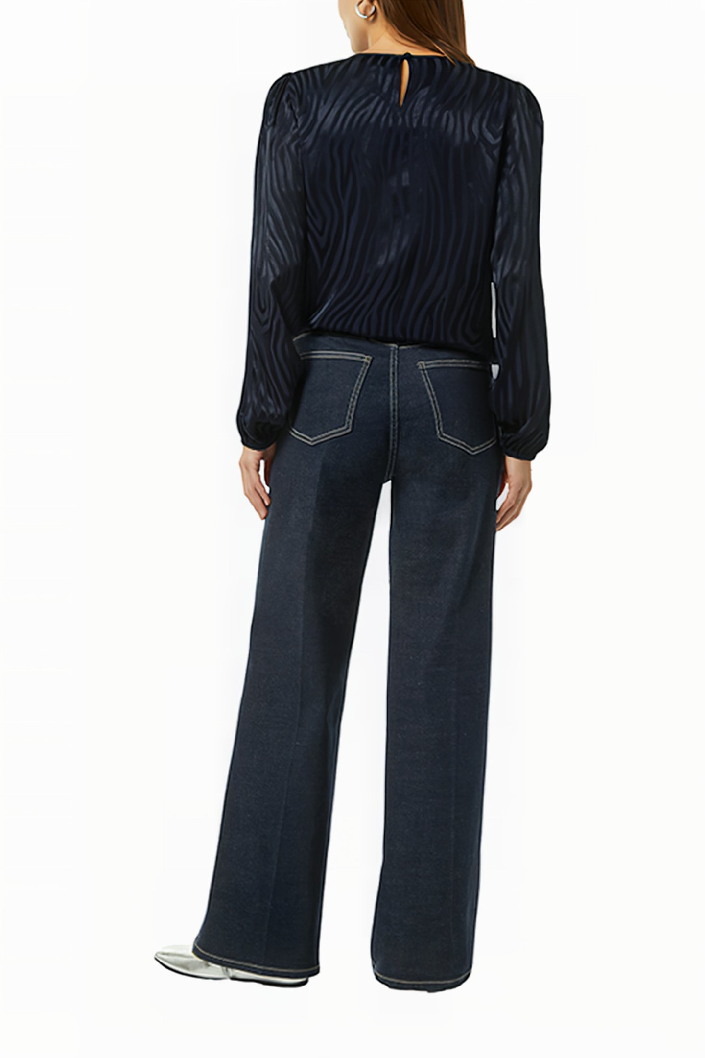 COMMA BLOUSES BLUE-MARINE 3